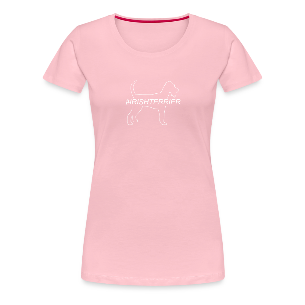 Women’s Premium T-Shirt - Irish Terrier - Hashtag - Hellrosa
